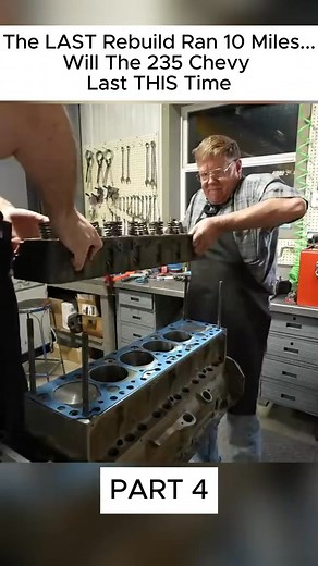 The LAST Rebuild Ran 10 Miles... Will The 235 Chevy Last THIS Time | Enginebuildcar1