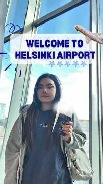 Landing in Finland! 🇫🇮 Helsinki Airport Arrival Experience ✈️