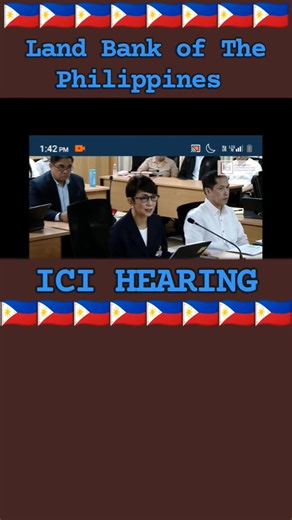 The Land Bank of the Philippine Hearing in the INDEPENDENT COMMISSION FOR INFRASTRUCTURE #ICI #pbbmsupporters #pbbmgoodnews #MarcosParin #justiceforall | Philippines Golden Choice