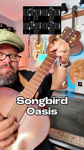 Songbird Guitar Tutorial! #guitarlesson #guitarreels #instaguitar #guitarteacher #reelsinstagram #guitarpractice #guitartips #guitarforbeginners #guitarplayersofinstagram #guitarlife #musiceducation #fyp #guitarreel #reelitfeelit #guitarinspo | Chas Evans