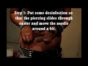 How to pierce your hips.