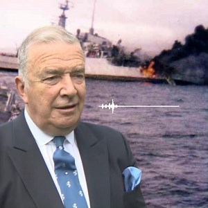 “I didn’t want to lose any more of my men.” 🗣️ Forty years ago, 22 lives were lost when HMS Ardent was sunk during the Falklands conflict. The man who was the Captain of the ship that day, tells us his story. | Forces News