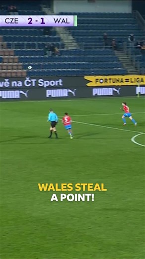Absolute SCENES as Elise Hughes rescues a point for Wales 😲 #BBCFootball #Wales #Football | BBC Sport Wales