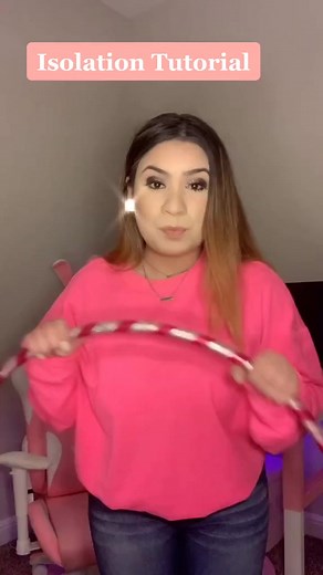 Super quick Hoop Basics Isolations 💖 will likely delete later to upload a longer, better tutorial 🤷🏻‍♀️ #hulahoop #fyp #foryou | Alaska3