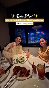 Date night = Steak ✨Morton’s of Chicago The Steakhouse 🇭🇰 | vlog 🎬: https://youtu.be/3T9Uhc1vVPs?si=NomLM4yolfG4lwZM | Part of our travels is tasting steak in every country we visit and Morton’s did not disappoint! Superb flavors, cozy ambiance, and we even met fellow Pinoys, including the head cook. The steak? Yum! ✨🥰 #hongkong #mortonsthesteakhouse #steak #food #whereto #guide #vlog #datespot | OGADventure l Team Ogad Vlogs