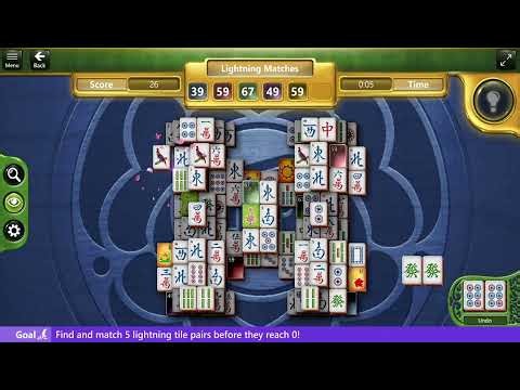 Microsoft Mahjong: Lightning Tiles - Hard - October 6, 2026