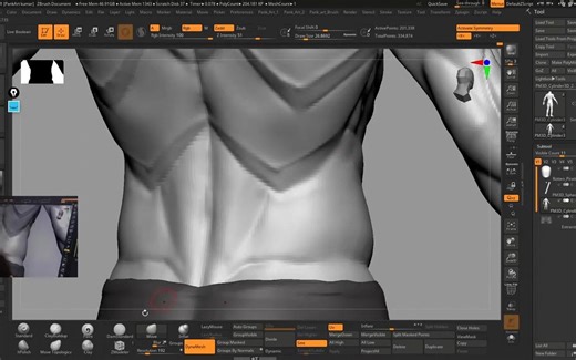 Stylized Character Sculpting in Zbrush Part-1 Basic Shapes
