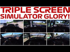 My triple monitor settings for all of the current Racing Simulators!