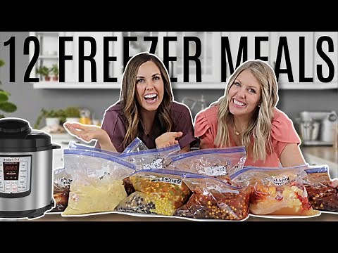 12 EASY FREEZER MEALS for Instant Pot or Slow Cooker