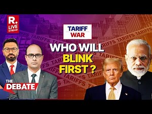 The Debate LIVE: Trump’s Desperation Overflows As India Stands To American Tariffs