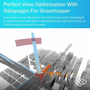 Discover evolutionary solver basics in Grasshopper with Galapagos. The Galapagos computational plugin helps you make better-informed design decisions early on in the design process, and this course will give you key skills to enhance your workflow with solvers. Get started now: https://thinkparametric.com/courses/view-optimization-using-galapagos-for-grasshopper #grasshopper3d #galapagos #parametricdesign | ThinkParametric | Facebook