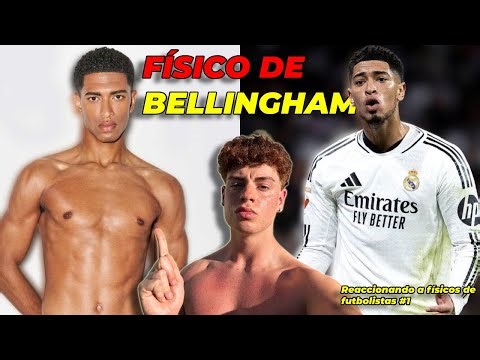 ¡BRUTAL CAMBIO FÍSICO DE JUDE BELLINGHAM! Reaccionando a físicos de futbolistas #1