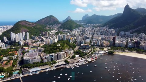 Rio de Janeiro aerial views (4K) | Mountains, beaches & urban flow