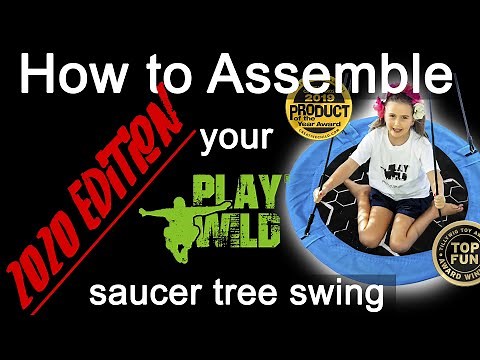 Saucer Tree Swing Assembly Instructions How to Guide 2020 Edition | Play Wild®