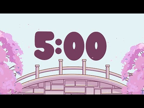 5 Minute Timer- Flower Blossom