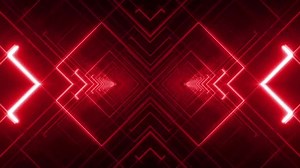 Red Rectangle Vj Loop Pack