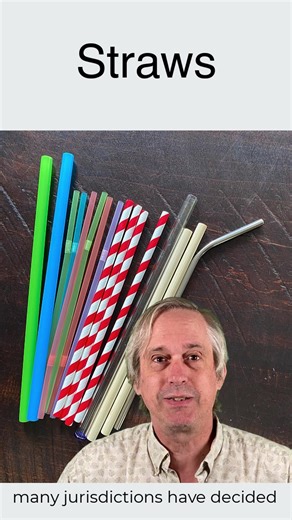 Straws. Which is greener? #environmentallyfriendly #greenliving #straws