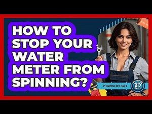 How To Stop Your Water Meter From Spinning?
