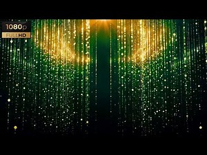 Drops of gold glitter animation background gold glitter background HD glitter animation use for edit