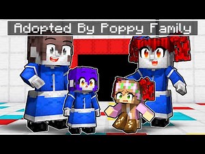 Adopted By The POPPY FAMILY in Minecraft