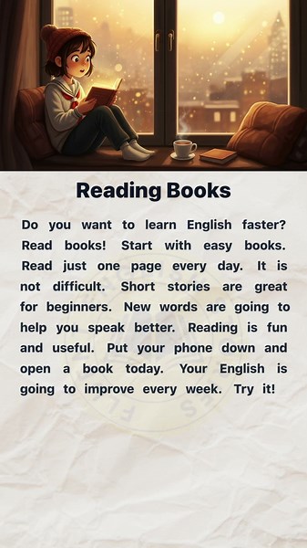 Reading Books | English Reading and Listening Practice #englishforbeginners #readingeanglish
