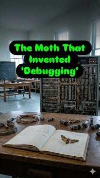Why We Call It “Debugging” 🐛 | The Crazy True Origin Story