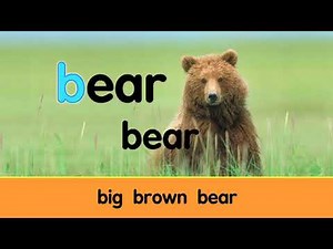 Starfall Letter B - Big Brown Bear