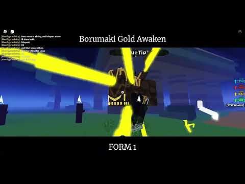 Borumaki Gold Showcase ||Roblox --Shindo Life||