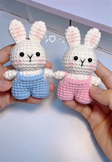 Crochet Cute Bunny Free Pattern Tutorial