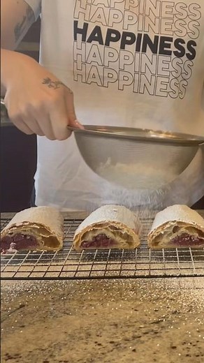 Cherry Strudel Recipe 🍒