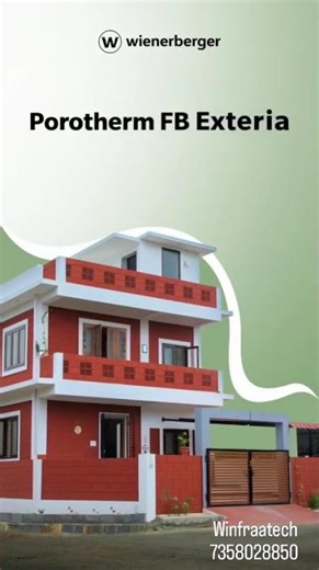 Porotherm FB Exteria: Architects' Choice for Unmatched Aesthetics in 2025‪@WienerbergerOfficial‬