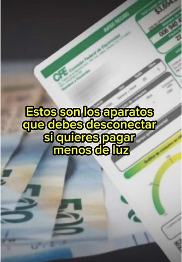 Ahorra en tu recibo de luz desconectando estos aparatos