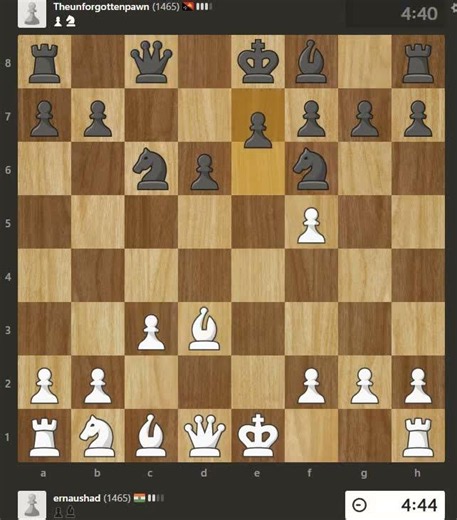 A Blitz Game at 1465 | Chess Play
