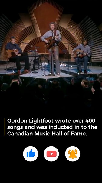 The storyteller of the 70s. Did you know that Gordon Lightfoot has written over 400 songs?! 🤯 Listen to his playlist from The Midnight Special on our YouTube channel - link in bio. #themidnightspecial #gordonlightfoot #songwriter #halloffame