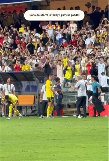 Ronaldo's form in today's game is good!!!🔥🔥🔥#ronaldo #footballtiktok #siuuuu #football
