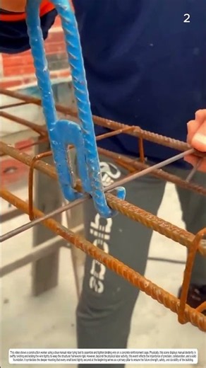 Rebar Tying: How Manual Tools Transform Loose Iron Rods Into Solid Framework