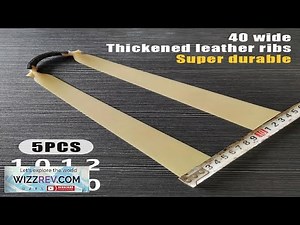 5Pcs Slingshot Hunting Flat Rubber Band High Elasticity Shooting Accessories eBay