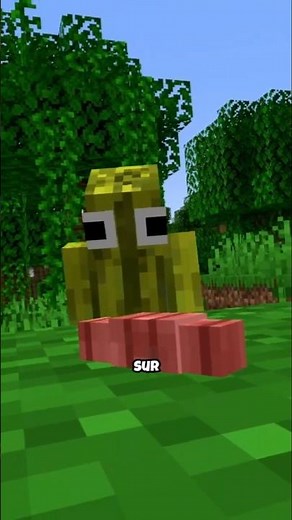 Never, ever eat the green stuff... #minecraft #minecraftshorts
