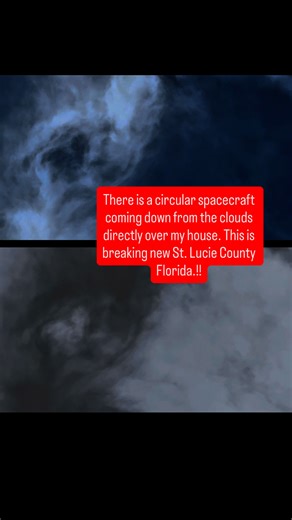 Brian Ladd on Instagram: "Welcome to alien Sun and sky episode number two for January 29th 2026 Port St. Lucie Florida. Looking over the house at a beautiful Alien Mothership hundreds of organic spacecraft in much more. The sky is full of my little UFOs. #ufo #uap#ufo #clouds#Florida sky"
