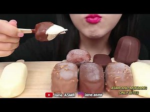 Jane ASMR - MAGNUM ICE CREAM, CHOCOLATE MARSHMALLOW *ONLY BITES*