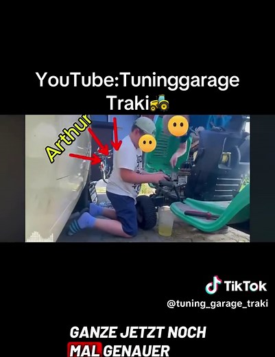 Rasentraktor Aufbau: Tag 1 - Teil 1 der Tuning-Serie
