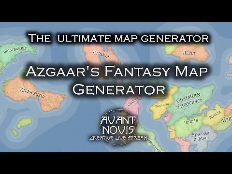 Azgaar's Fantasy Map Generator