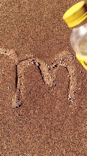 🌱'm' Alphabet Design without Seeds style🌲Beautifully Nature Seed Art'| training & Viral Craft #seeds