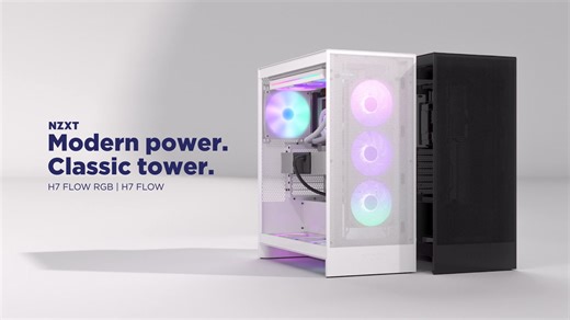 43K views | Meet the all-new NZXT H7 Flow Case! Featuring: • Vertical PSU layout • 3 included front-mounted fans • Bottom-mounted cooling support • Capability for up to 420mm radiators • RGB with single-frame fans available! Learn more at https://nzxt.com/collection/h7 | NZXT | Facebook