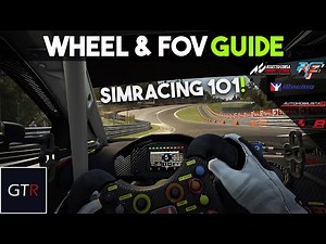 How To Properly Set Up Your Wheel And FOV! - Simracing101