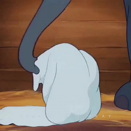 Comforting Moments Between Elephants in Animation