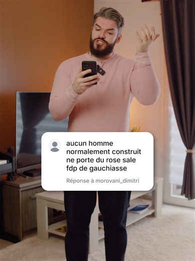 Tenue élégante entièrement rose pour hommes — costume et style