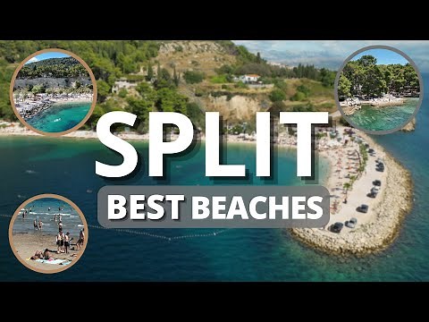 Top 4 Beaches Near Split, Croatia: Bačvice, Kašjuni & More 🇭🇷