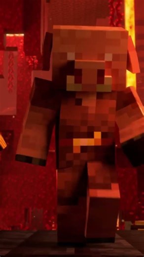 🥓 Piglins and Steve in | #minecraft #viral #edit #slcrafterman #minecraftanimation #viralvideo