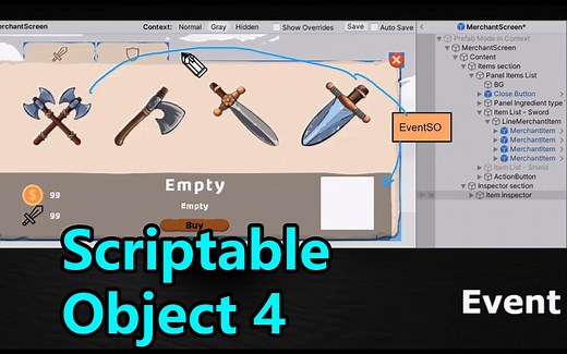 Scriptable Object 4 | Event | Unity开放项目